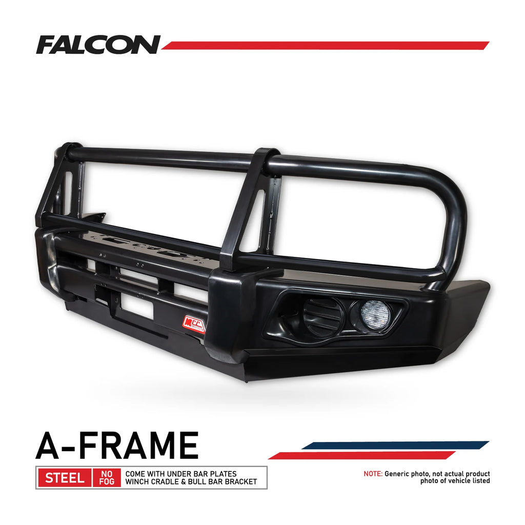 MCC FALCON A-FRAME BULLBAR WITHOUT FOG LIGHTS FOR JAC T9 25-ON