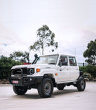 MCC FALCON BLACK LOOP BULLBAR WITHOUT FOG LIGHTS FOR TOYOTA LANDCRUISER 24-ON