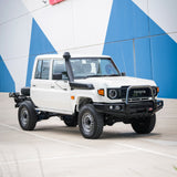 MCC FALCON STAINLESS LOOP BULLBAR WITH FOG LIGHTS FOR TOYOTA LANDCRUISER 24-ON
