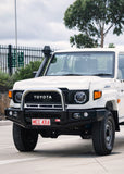 MCC FALCON STAINLESS LOOP BULLBAR WITH FOG LIGHTS FOR TOYOTA LANDCRUISER 24-ON
