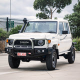 MCC FALCON TRIPLE LOOP BULLBAR WITH FOG LIGHTS FOR TOYOTA LANDCRUISER 24-ON