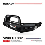 MCC ROCKER SINGLE LOOP SAND BLACK BULLBAR FOR FORD RANGER 22-ON