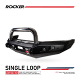 MCC ROCKER SINGLE LOOP STAINLESS STEEL BULLBAR FOR TOYOTA PRADO 24-ON