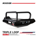 MCC ROCKER TRIPLE LOOP BULLBAR FOR MAZDA BT50 25-ON