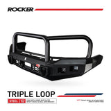 MCC ROCKER TRIPLE LOOP BULLBAR FOR FORD RANGER 22-ON