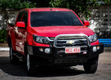 MCC FALCON BLACK LOOP BULLBAR WITHOUT FOG LIGHTS FOR HOLDEN COLORADO 7 12-16