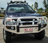 MCC FALCON ALUMINIUM TRIPLE LOOP BULLBAR WITHOUT FOG LIGHTS FOR HOLDEN RODEO 03-06