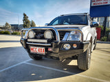 MCC FALCON TRIPLE LOOP BULLBAR WITH FOG LIGHTS FOR HOLDEN RODEO 03-06