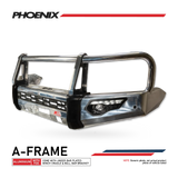MCC PHOENIX ALUMINIUM A-FRAME BULLBAR FOR TOYOTA HILUX 15-20