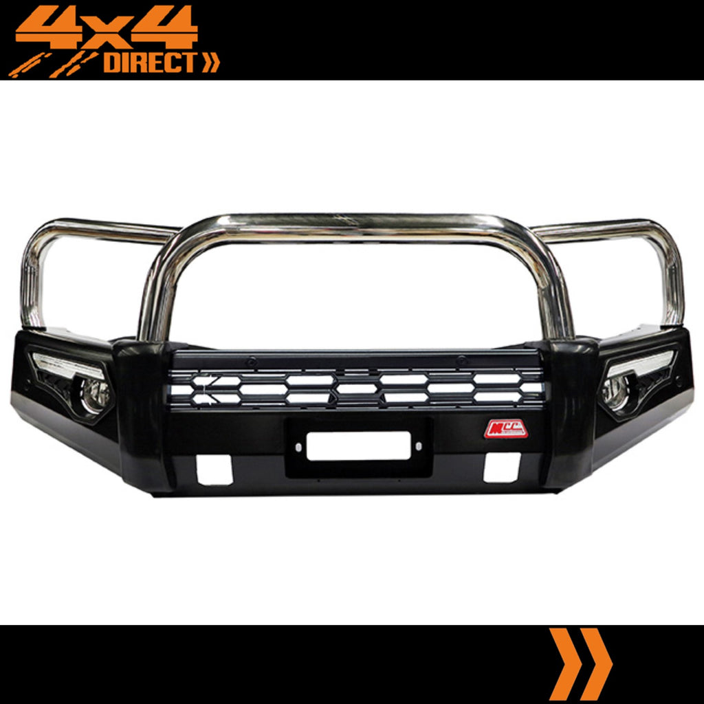 MCC PHOENIX TRIPLE LOOP STEEL BULLBAR WITHOUT FOG LIGHTS FOR MITSUBISHI TRITON 24-ON