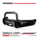 MCC PHOENIX SINGLE LOOP STAINLESS STEEL BULLBAR FOR MITSUBISHI TRITON 24-ON