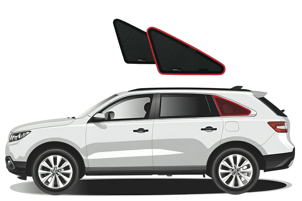 ACURA MDX 3RD GENERATION PORT WINDOW SHADES (YD3; 2013-2020)