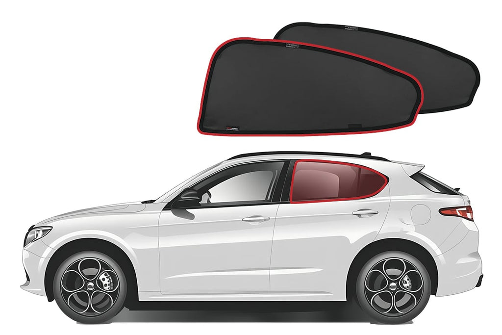 ALFA ROMEO STELVIO CAR REAR WINDOW SHADES (2017-ON)