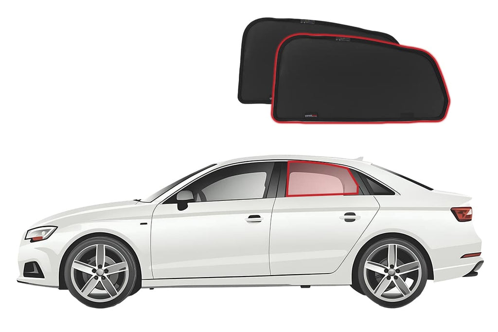 AUDI A3 SEDAN 3RD GENERATION CAR REAR WINDOW SHADES (TYP 8V; 2013-2020)