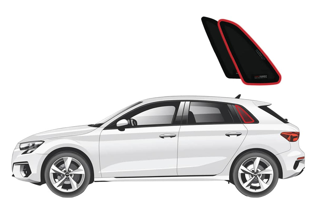 AUDI A3/S3 HATCHBACK/SPORTBACK 4TH GENERATION PORT WINDOW SHADES (8Y; 2020-ON)