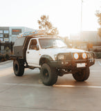 MCC FALCON A-FRAME BULLBAR WITH FOG LIGHTS FOR TOYOTA HILUX 88-97