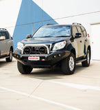 MCC ROCKER SINGLE LOOP SAND BLACK BULLBAR FOR TOYOTA PRADO 09-17