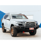 MCC ROCKER SINGLE LOOP STAINLESS STEEL BULLBAR FOR TOYOTA LANDCRUISER 22-ON