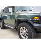 MCC BLACK SIDESTEP/RAIL KIT TO FIT 50MM BULLBAR FOR TOYOTA FJ CRUISER 06-17