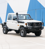 MCC FALCON A-FRAME BULLBAR WITH FOG LIGHTS FOR TOYOTA LANDCRUISER 24-ON