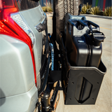 MCC REAR WHEEL CARRIER BAR WITH DUAL JERRY CAN HOLDERS FOR MITSUBISHI PAJERO SPORT 15-20
