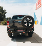 MCC REAR WHEEL CARRIER BAR WITH DUAL REAR WHEEL HOLDERS FOR MAZDA BT50 21-ON
