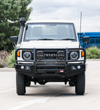 MCC FALCON A-FRAME BULLBAR WITH FOG LIGHTS FOR TOYOTA LANDCRUISER 24-ON