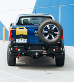 MCC REAR WHEEL CARRIER BAR WITH SINGLE JERRY CAN HOLDER FOR VOLKSWAGEN AMAROK 23-ON