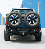 MCC REAR WHEEL CARRIER BAR WITH DUAL REAR WHEEL HOLDERS FOR VOLKSWAGEN AMAROK 23-ON