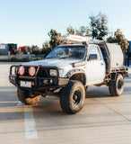 MCC FALCON A-FRAME BULLBAR WITH FOG LIGHTS FOR TOYOTA HILUX 88-97