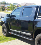 MCC BLACK SIDESTEP/RAIL KIT TO FIT 60MM BULLBAR FOR HOLDEN COLORADO 12-21