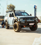 MCC BLACK SIDESTEP/RAIL KIT TO FIT 50MM BULLBAR FOR MITSUBISHI TRITON 06-15