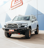 MCC ROCKER SINGLE LOOP STAINLESS STEEL BULLBAR FOR TOYOTA LANDCRUISER 22-ON