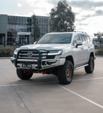 MCC PHOENIX SINGLE BLACK LOOP STEEL BULLBAR FOR TOYOTA LANDCRUISER 22-ON