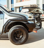 MCC BLACK SIDESTEP/RAIL KIT TO FIT 60MM BULLBAR FOR MITSUBISHI TRITON 06-15