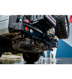 MCC REAR WHEEL CARRIER BAR WITH SINGLE JERRY CAN HOLDER FOR TOYOTA PRADO 96-02