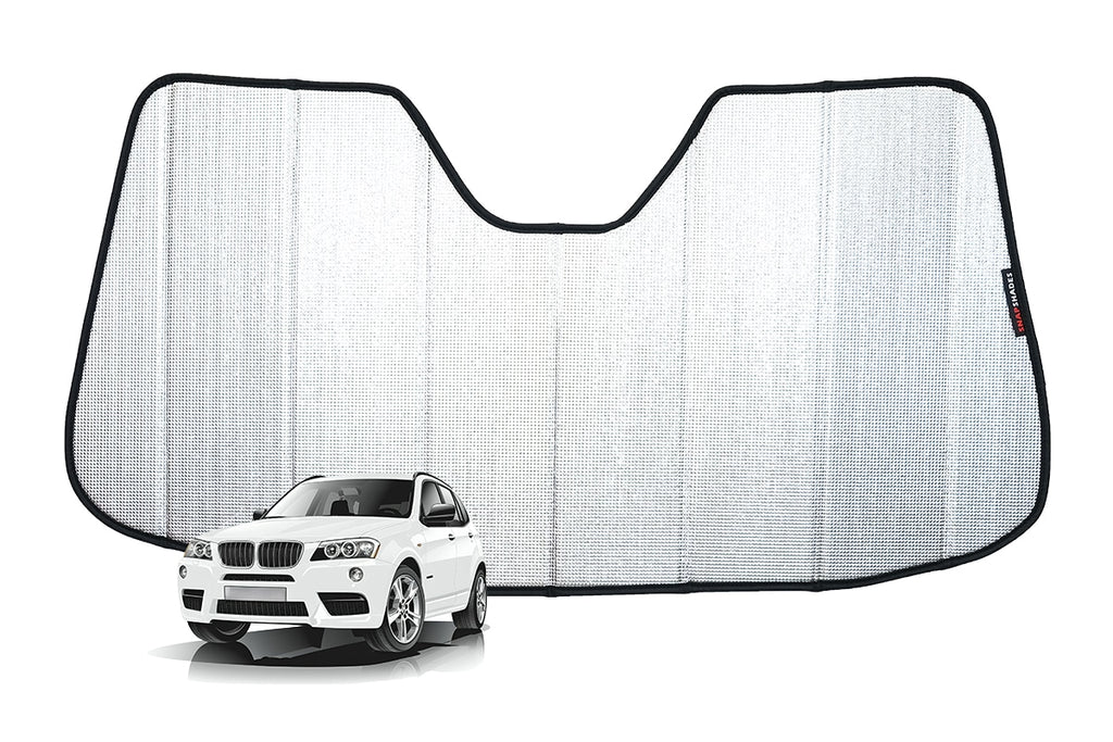 BMW X3 2ND GENERATION FRONT WINDSCREEN SUN SHADE (F25; 2011-2017)