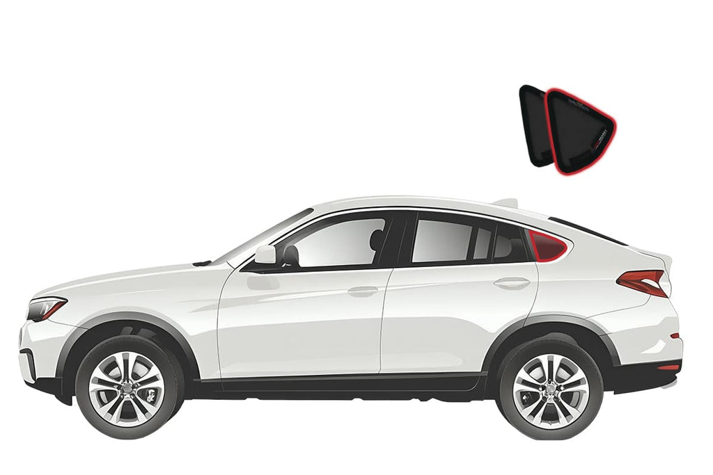 BMW X4 1ST GENERATION PORT WINDOW SHADES (F26; 2014-2018)