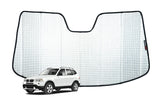 BMW X3 1ST GENERATION FRONT WINDSCREEN SUN SHADE (E83; 2003-2010)