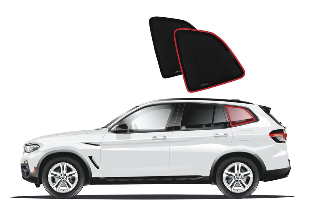 BMW X3/IX3 3RD GENERATION PORT WINDOW SHADES (G01/F97/G08; 2018-2024)
