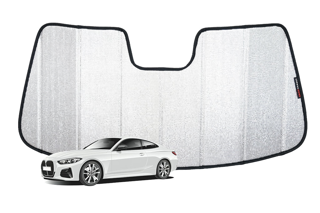 BMW 4 SERIES/I4/M4 2ND GENERATION FRONT WINDSCREEN SUN SHADE (G22/G23/G26/G82; 2020-ON)