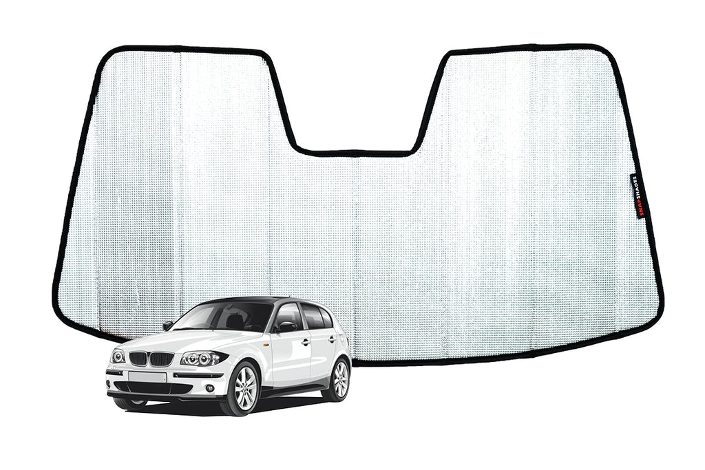 BMW 1 SERIES HATCHBACK 1ST GENERATION FRONT WINDSCREEN SUN SHADE (E81/E87; 2004-2011)