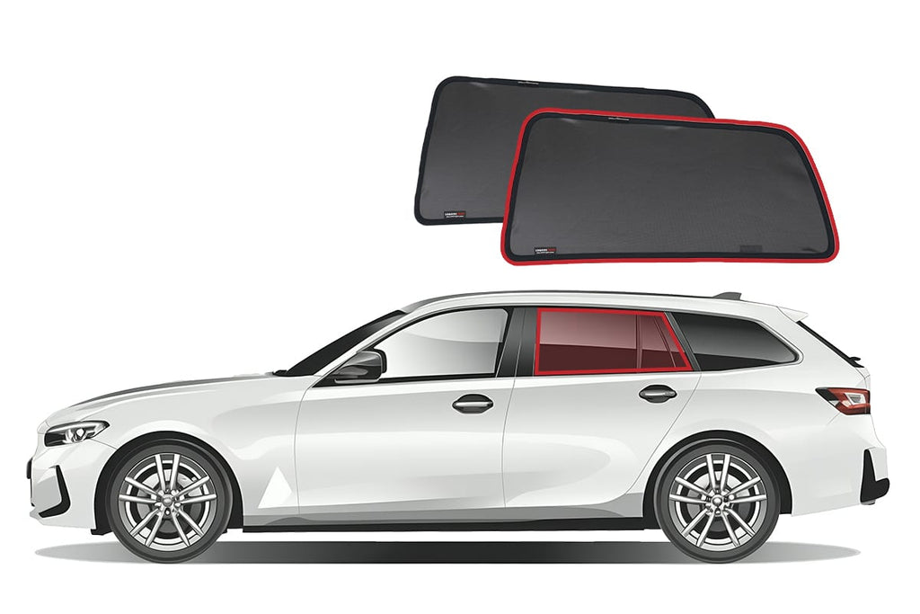 BMW 3 SERIES WAGON 7TH GENERATION CAR REAR WINDOW SHADES (G21/G81; 2019-ON)