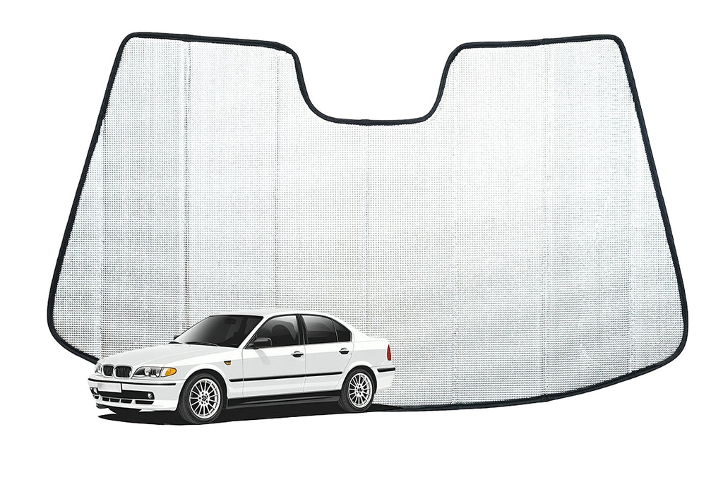 BMW 3 SERIES COUPE/CONVERTIBLE 4TH GENERATION FRONT WINDSCREEN SUN SHADE (E46/2- E46/2C; 1998-2006)