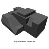 LRA 120 LITRE REPLACEMENT FUEL TANK FOR NISSAN NAVARA 99-15