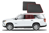 CHEVROLET TAHOE | GMC YUKON 5TH GENERATION CAR REAR WINDOW SHADES (GMT1YC; 2021-ON)
