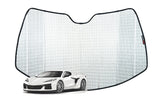 CHEVROLET CORVETTE 8TH GENERATION FRONT WINDSCREEN SUN SHADE (C8; 2020-ON)