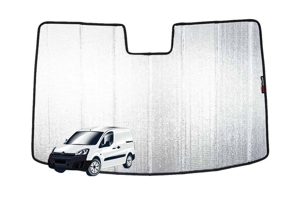 CITROEN BERLINGO | PEUGEOT PARTNER 2ND GENERATION FRONT WINDSCREEN SUN SHADE (B9; 2008-2018)