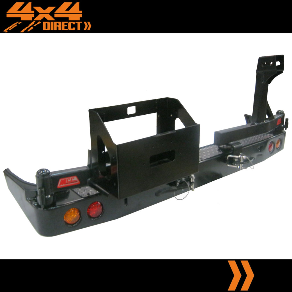 MCC REAR WHEEL CARRIER BAR WITH DUAL REAR WHEEL HOLDERS FOR LDV T60 18-ON