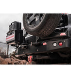 MCC REAR WHEEL CARRIER BAR WITH SINGLE JERRY CAN HOLDER FOR MITSUBISHI CHALLENGER 08-16